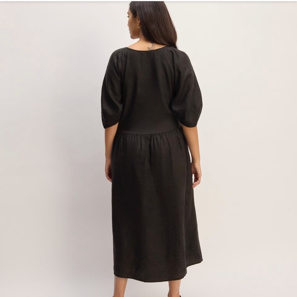 Oversized linen puff dress by Everlane - Picture 3 of 4